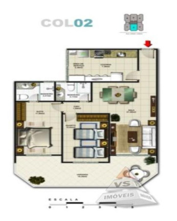 Imagem Apartamento com 2 Quartos à Venda, 84 m² em Vila Nova - Cabo Frio
