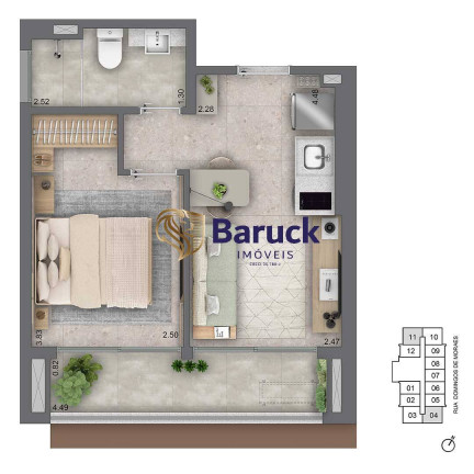 Imagem Apartamento com 1 Quarto à Venda, 35 m² em Vila Mariana - São Paulo Imagem Apartamento com 1 Quarto à Venda, 35 m² em Vila Mariana - São Paulo