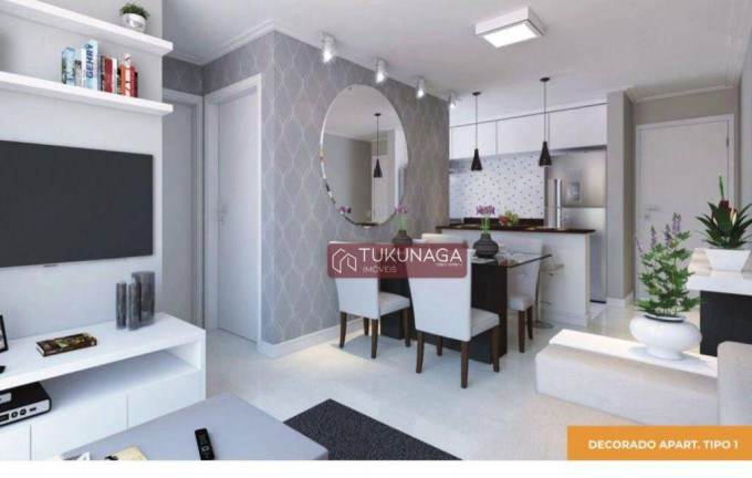 Imagem Apartamento com 2 Quartos à Venda, 44 m² em Jardim Aida - Guarulhos
