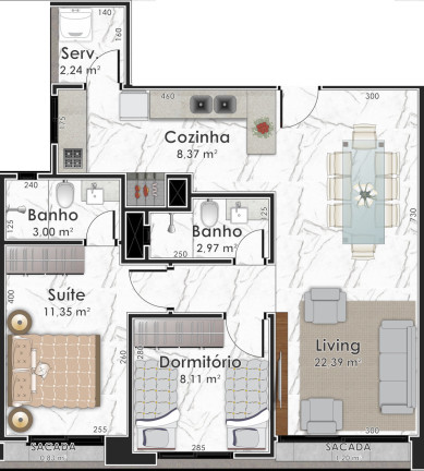 Imagem Apartamento com 2 Quartos à Venda, 146 m² em Centro - Capão Da Canoa Imagem Apartamento com 2 Quartos à Venda, 146 m² em Centro - Capão Da Canoa
