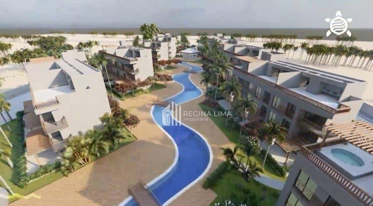 Apartamento com 2 Quartos à Venda, 50 m² em Coqueiro - Luis Correia