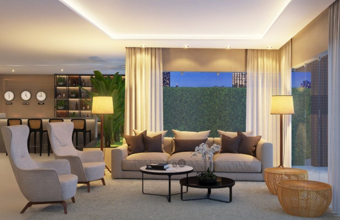Imagem Apartamento com 1 Quarto à Venda, 53 m² em Manaíra - João Pessoa