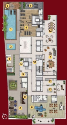Imagem Apartamento com 1 Quarto à Venda, 27 m² em Perdizes - São Paulo