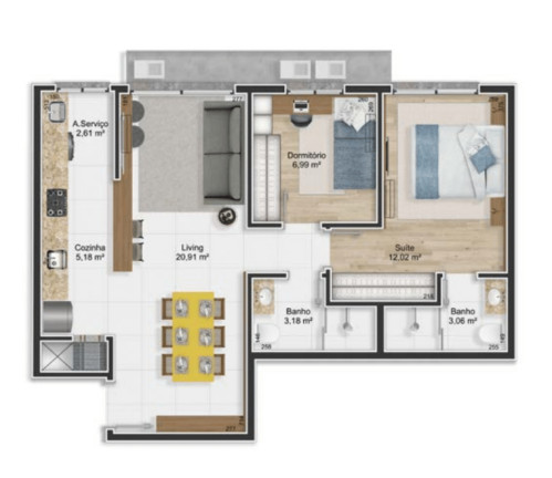 Imagem Apartamento com 2 Quartos à Venda, 76 m² em Petrópolis - Porto Alegre