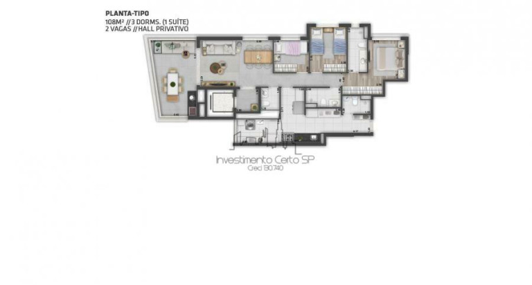 Imagem Apartamento com 3 Quartos à Venda, 108 m² em Paraíso - São Paulo Imagem Apartamento com 3 Quartos à Venda, 108 m² em Paraíso - São Paulo
