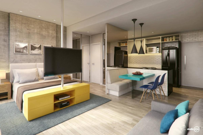 Imagem Apartamento com 1 Quarto à Venda, 36 m² em Pina - Recife Imagem Apartamento com 1 Quarto à Venda, 36 m² em Pina - Recife