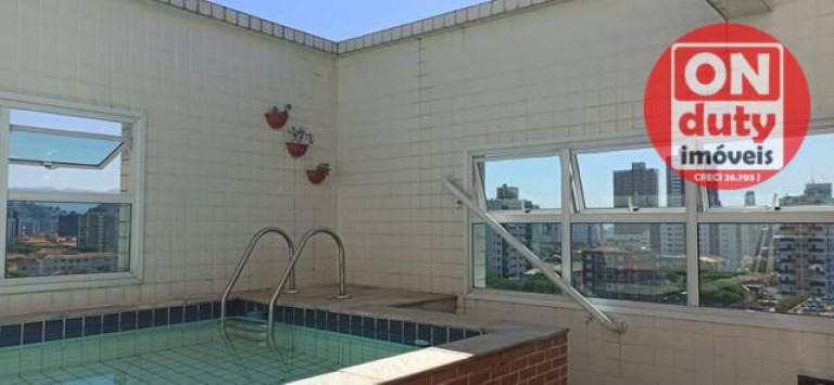 Cobertura com 3 Quartos à Venda, 208 m² em Marapé - Santos