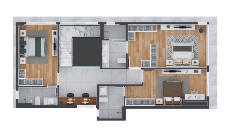 Imagem Apartamento com 3 Quartos à Venda, 256 m² em Hugo Lange - Curitiba