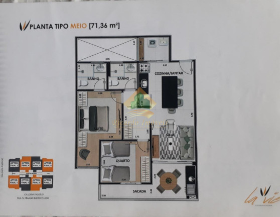 Imagem Apartamento com 2 Quartos à Venda, 71 m² em Toninhas - Ubatuba Imagem Apartamento com 2 Quartos à Venda, 71 m² em Toninhas - Ubatuba