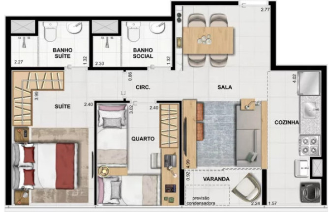 Imagem Imóvel com 3 Quartos à Venda, 60 m² em Barra Da Tijuca - Rio De Janeiro Imagem Imóvel com 3 Quartos à Venda, 60 m² em Barra Da Tijuca - Rio De Janeiro