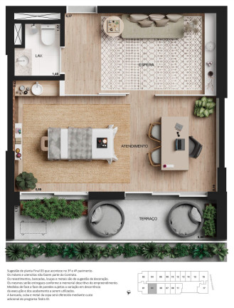 Imagem Imóvel com 1 Quarto à Venda, 42 m² em Perdizes - São Paulo