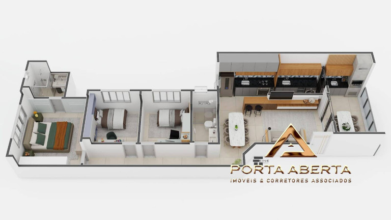 Imagem Apartamento com 3 Quartos à Venda, 90 m² em Cidade Nova - Santana Do Paraíso Imagem Apartamento com 3 Quartos à Venda, 90 m² em Cidade Nova - Santana Do Paraíso