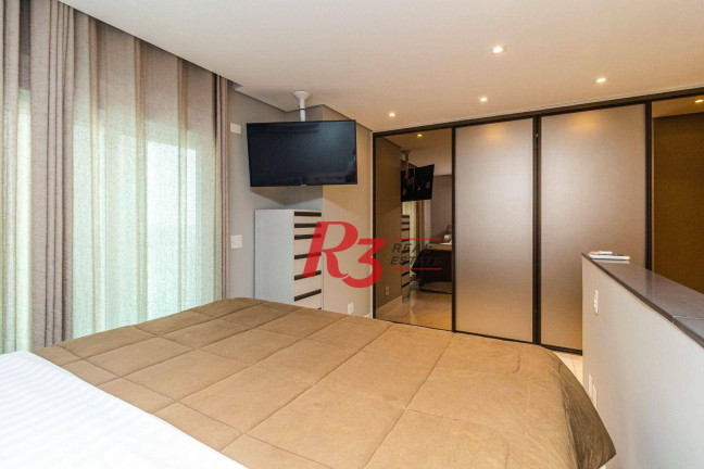 Imagem Apartamento com 4 Quartos à Venda ou Locação, 192 m² em Gonzaga - Santos
