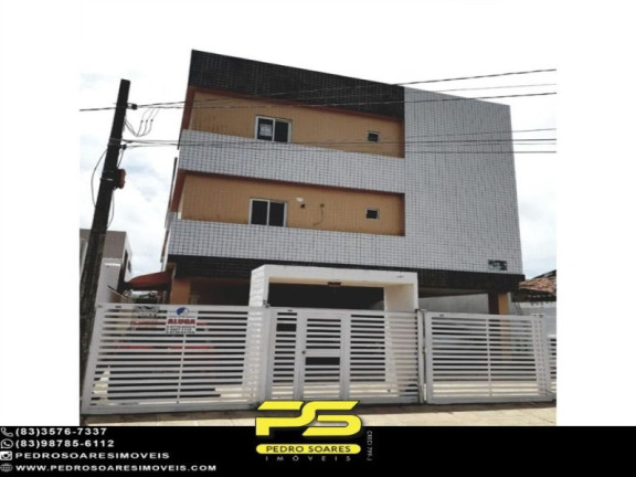 Apartamento com 2 Quartos à Venda, 57 m² em Jardim Cidade Universitária - João Pessoa