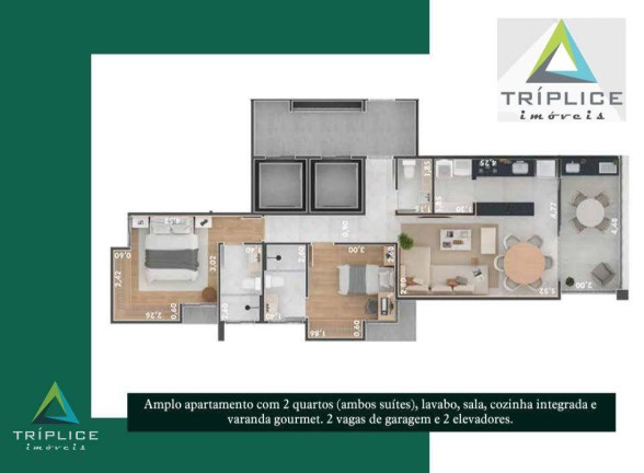 Imagem Cobertura com 3 Quartos à Venda, 200 m² em Santa Helena - Juiz De Fora