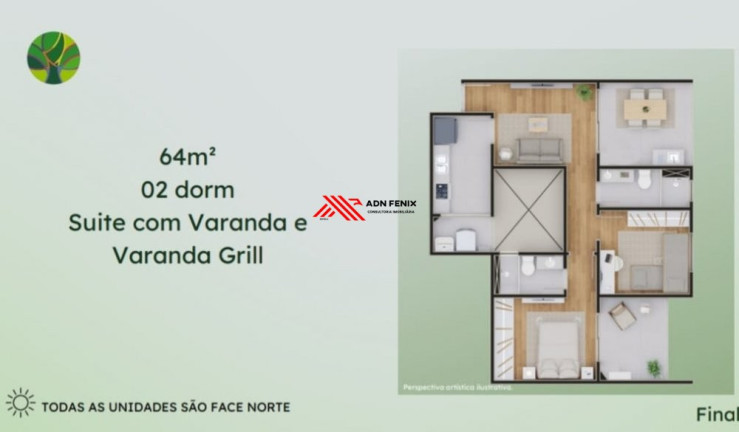 Foto do imóvel Apartamento com 2 Quartos à Venda, 64 m² em Vila Rosália - Guarulhos