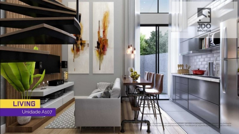 Imagem Apartamento com 1 Quarto à Venda, 55 m² em Ecoville - Curitiba Imagem Apartamento com 1 Quarto à Venda, 55 m² em Ecoville - Curitiba
