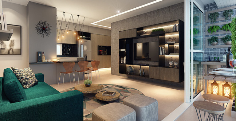 Imagem Apartamento com 1 Quarto à Venda, 35 m² em Espinheiro - Recife