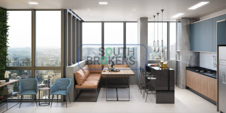 Imagem Apartamento com 2 Quartos à Venda, 20 m² em Centro - Curitiba Imagem Apartamento com 2 Quartos à Venda, 20 m² em Centro - Curitiba