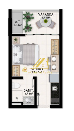 Imagem Imóvel com 1 Quarto à Venda, 26 m² em Itapuã - Salvador Imagem Imóvel com 1 Quarto à Venda, 26 m² em Itapuã - Salvador
