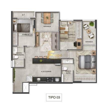 Imagem Imóvel com 3 Quartos à Venda, 91 m² em Praia De Itaparica - Vila Velha Imagem Imóvel com 3 Quartos à Venda, 91 m² em Praia De Itaparica - Vila Velha