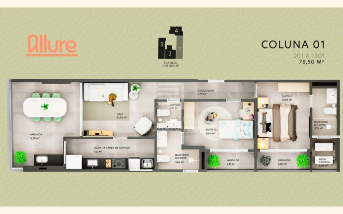 Imagem Apartamento com 2 Quartos à Venda, 58 m² em Praia Do Morro - Guarapari Imagem Apartamento com 2 Quartos à Venda, 58 m² em Praia Do Morro - Guarapari