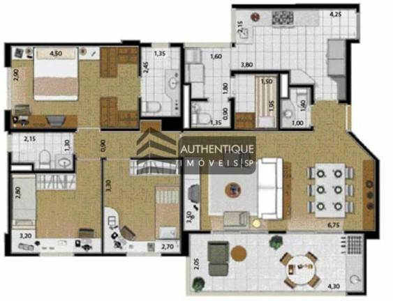 Imagem Apartamento com 3 Quartos à Venda, 120 m² em Vila Olímpia - São Paulo Imagem Apartamento com 3 Quartos à Venda, 120 m² em Vila Olímpia - São Paulo