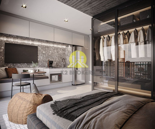 Imagem Apartamento com 1 Quarto à Venda, 44 m² em água Verde - Curitiba