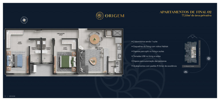 Imagem Apartamento com 2 Quartos à Venda, 77 m² em Centro - Torres Imagem Apartamento com 2 Quartos à Venda, 77 m² em Centro - Torres