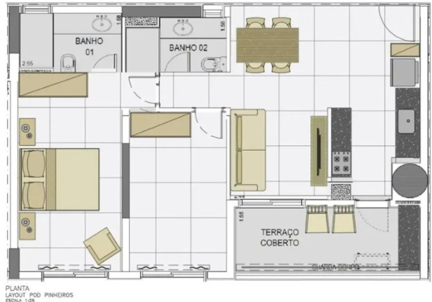 Imagem Apartamento com 2 Quartos para Alugar, 74 m² em Pinheiros - São Paulo Imagem Apartamento com 2 Quartos para Alugar, 74 m² em Pinheiros - São Paulo