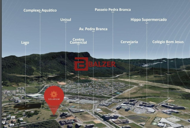 Imagem Apartamento com 1 Quarto à Venda, 60 m² em Pedra Branca - Palhoça
