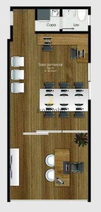 Foto do imóvel Sala Comercial à Venda, 40 m² em Pioneiros - Balneário Camboriú