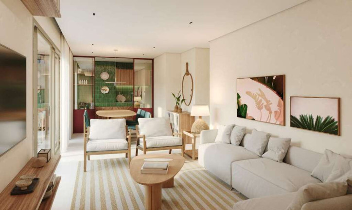 Imagem Apartamento com 2 Quartos à Venda, 64 m²