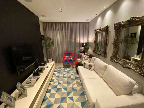 Apartamento com 2 Quartos para Alugar, 127 m² em Boqueirão - Santos