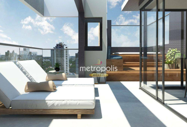 Imagem Cobertura com 3 Quartos à Venda, 323 m² em Campestre - Santo André