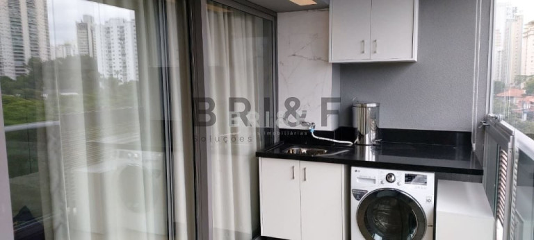 Imagem Apartamento com 1 Quarto para Alugar, 42 m² em Brooklin - São Paulo