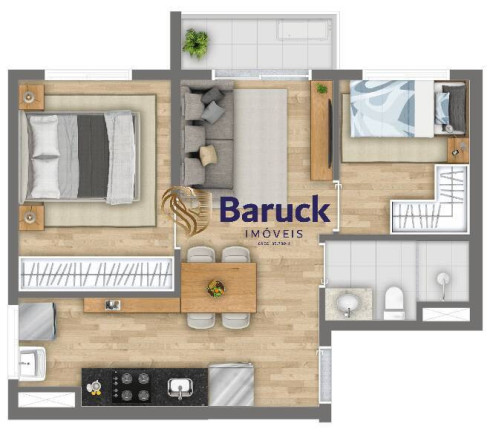 Imagem Apartamento com 2 Quartos à Venda, 39 m² em Campo Belo - São Paulo Imagem Apartamento com 2 Quartos à Venda, 39 m² em Campo Belo - São Paulo