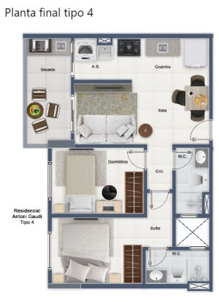 Imagem Apartamento com 2 Quartos à Venda, 57 m² em Canto Do Forte - Praia Grande Imagem Apartamento com 2 Quartos à Venda, 57 m² em Canto Do Forte - Praia Grande