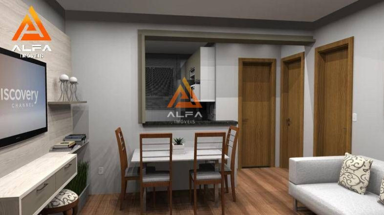 Imagem Apartamento com 2 Quartos à Venda, 52 m²