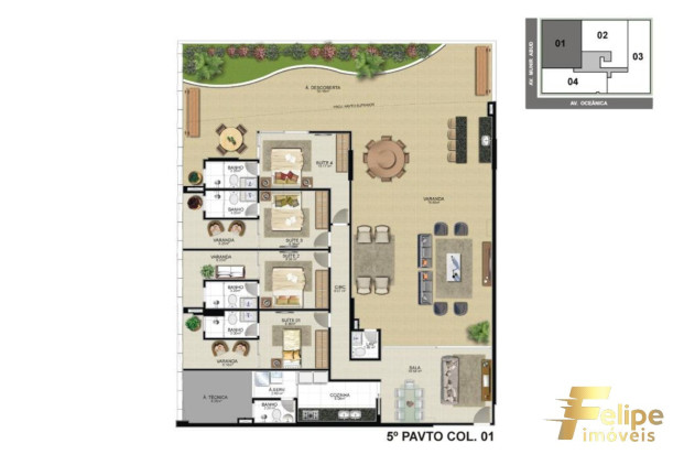 Imagem Imóvel com 4 Quartos à Venda, 221 m² em Praia Do Morro - Guarapari