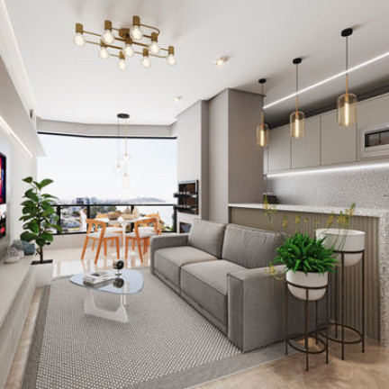 Apartamento com 2 Quartos à Venda, 73 m² em Praia Da Armação - Penha