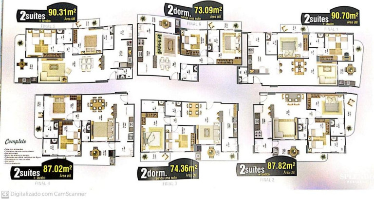 Imagem Apartamento com 2 Quartos à Venda, 87 m² em Aviação - Praia Grande Imagem Apartamento com 2 Quartos à Venda, 87 m² em Aviação - Praia Grande