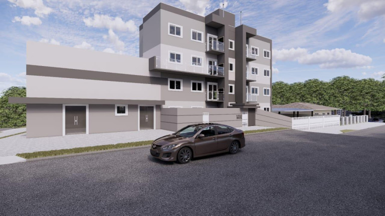Imagem Apartamento com 3 Quartos à Venda, 63 m² em São Cristóvão - São José Dos Pinhais
