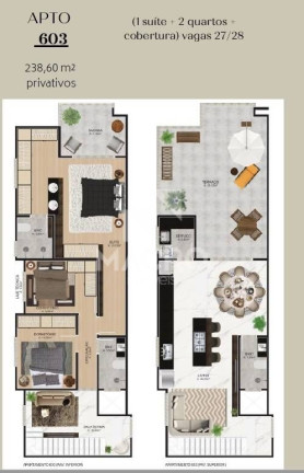 Apartamento com 3 Quartos à Venda, 239 m² em Centro - Jaraguá Do Sul