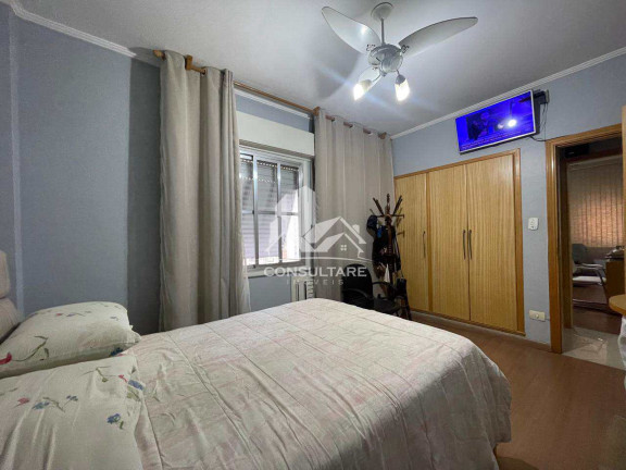 Imagem Apartamento com 3 Quartos para Alugar, 140 m² em José Menino - Santos
