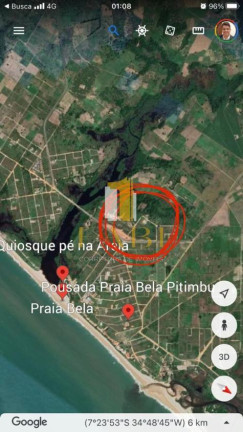 Imagem Terreno à Venda, 1.800 m² em Centro - Conde Imagem Terreno à Venda, 1.800 m² em Centro - Conde