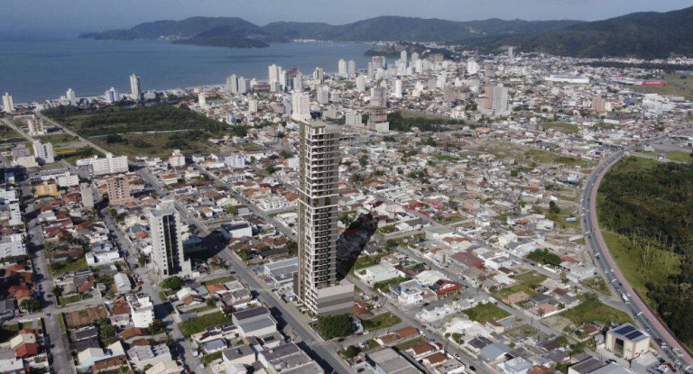 Imagem Apartamento com 1 Quarto à Venda, 50 m² em Balneário Perequê - Porto Belo