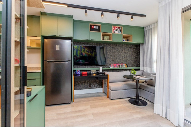 Imóvel com 1 Quarto à Venda, 24 m² em Campo Belo - São Paulo