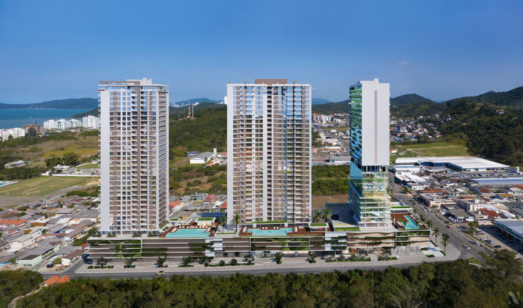 Imagem Apartamento com 3 Quartos à Venda, 118 m² em Praia Brava De Itajaí - Itajaí