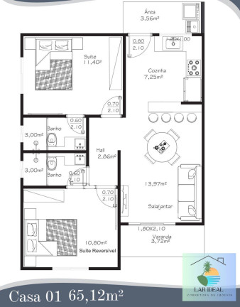 Imagem Casa com 3 Quartos à Venda,  em Unamar (tamoios) - Cabo Frio
